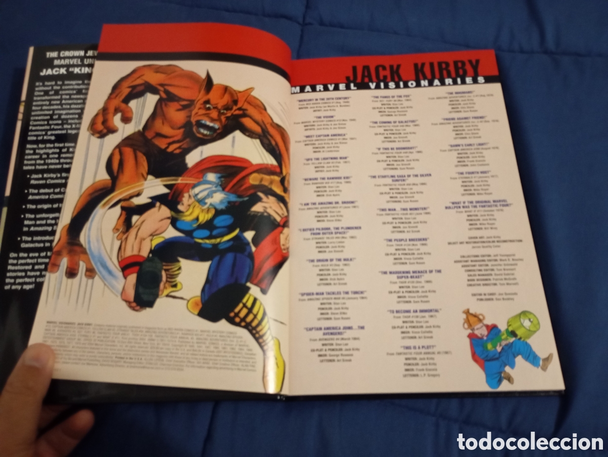 C&oacute;mics: JACK KIRBY - MARVEL VISIONARIES - 2 TOMOS (EN INGL&Eacute;S) - Foto 2