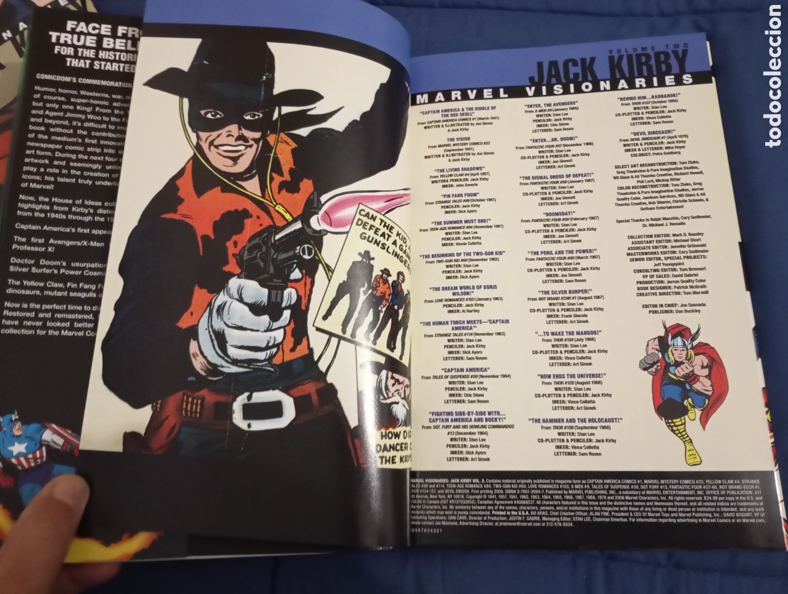 C&oacute;mics: JACK KIRBY - MARVEL VISIONARIES - 2 TOMOS (EN INGL&Eacute;S) - Foto 4