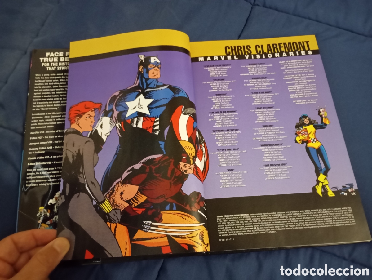 C&oacute;mics: CHRIS CLAREMONT - MARVEL VISIONARIES - (EN INGL&Eacute;S) - Foto 4