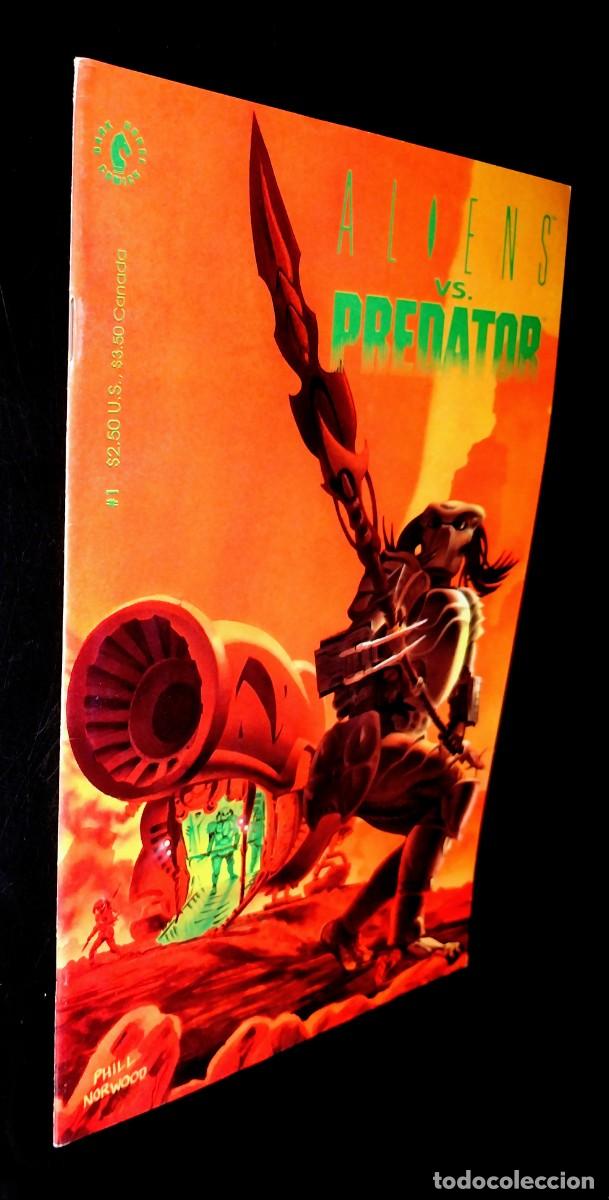 C&oacute;mics: ALIENS VS PREDATOR #1- DARK HORSE COMICS 1990 FIRST PRINT - Foto 3