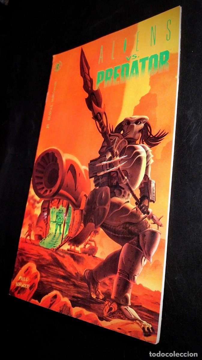 C&oacute;mics: ALIENS VS PREDATOR #1- DARK HORSE COMICS 1990 FIRST PRINT - Foto 4