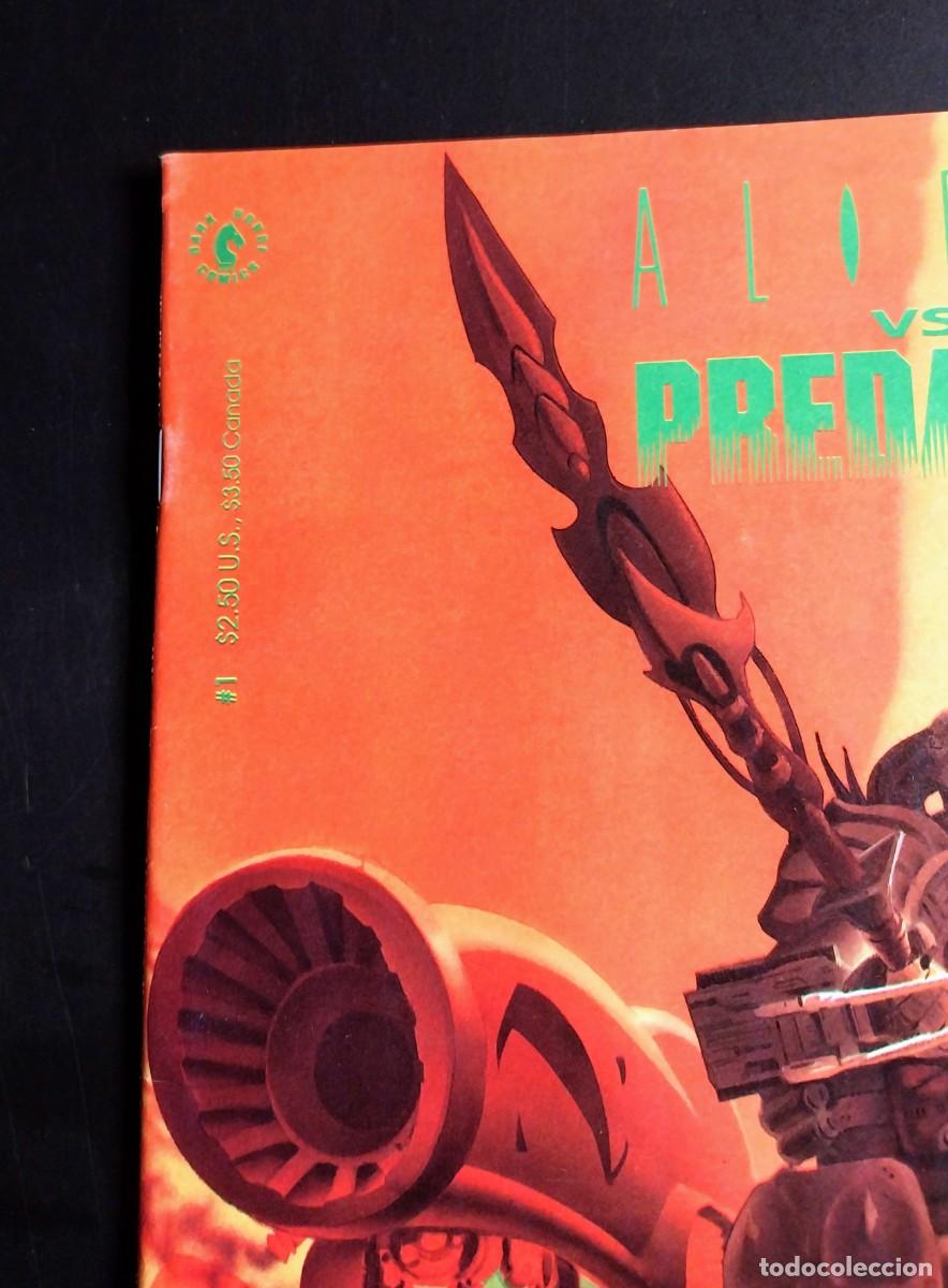 C&oacute;mics: ALIENS VS PREDATOR #1- DARK HORSE COMICS 1990 FIRST PRINT - Foto 10