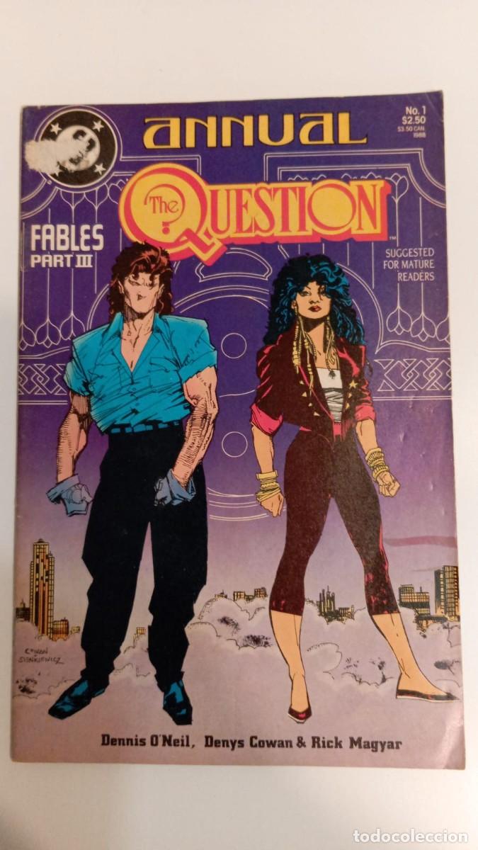 C&oacute;mics: The Question Annual #1 (Ediciones Zinco) - Foto 1