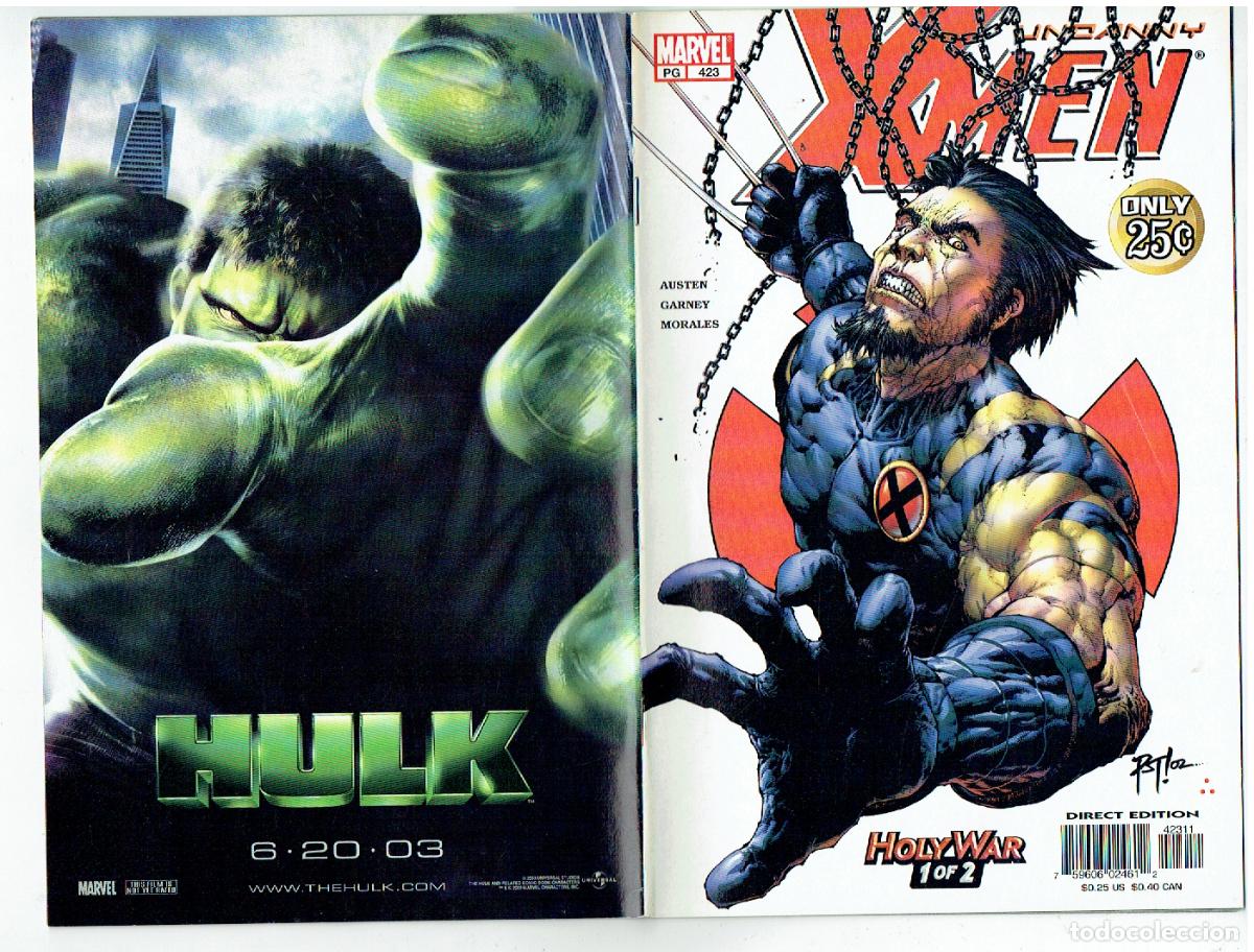 C&oacute;mics: X MEN. MARVEL 423. ORIGINAL EN INGL&Eacute;S. (ST/SL1.1) - Foto 2