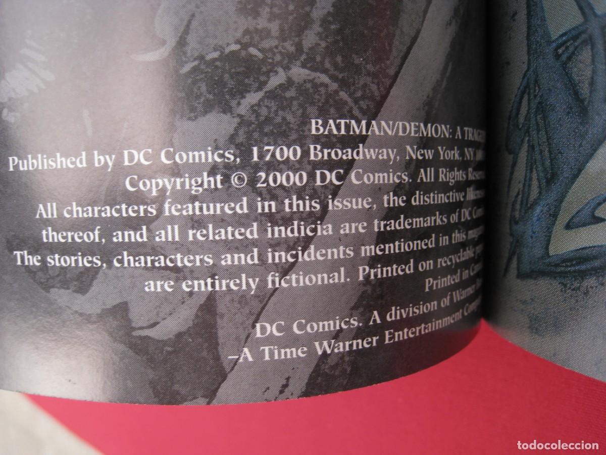 C&oacute;mics: BATMAN / DEMON - A TRAGEDY - DC COMICS - EN INGLES. - Foto 6