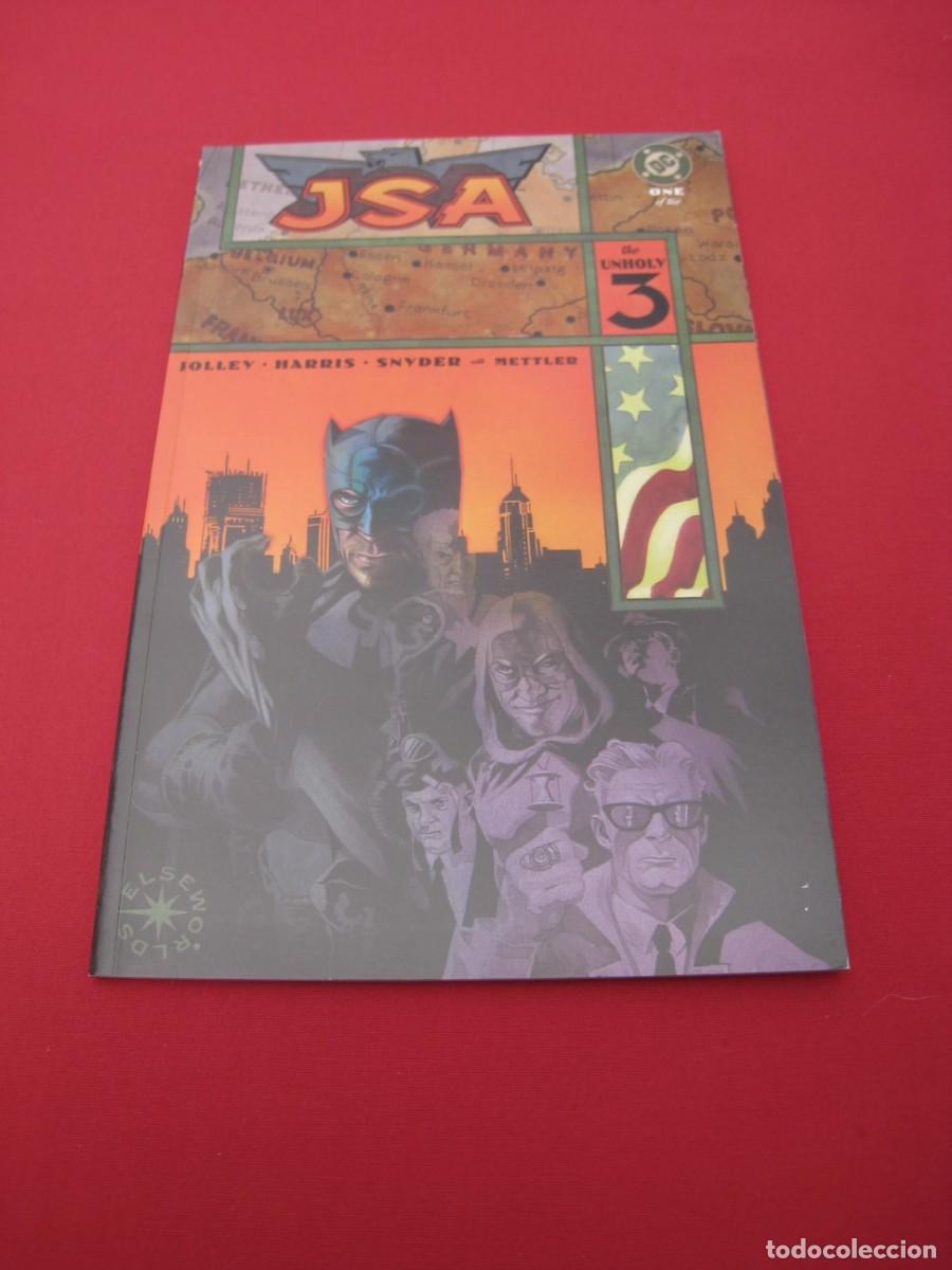 C&oacute;mics: JSA - THE UNHOLY THREE - N&ordm; 1 - DC COMICS - EN INGLES. - Foto 1