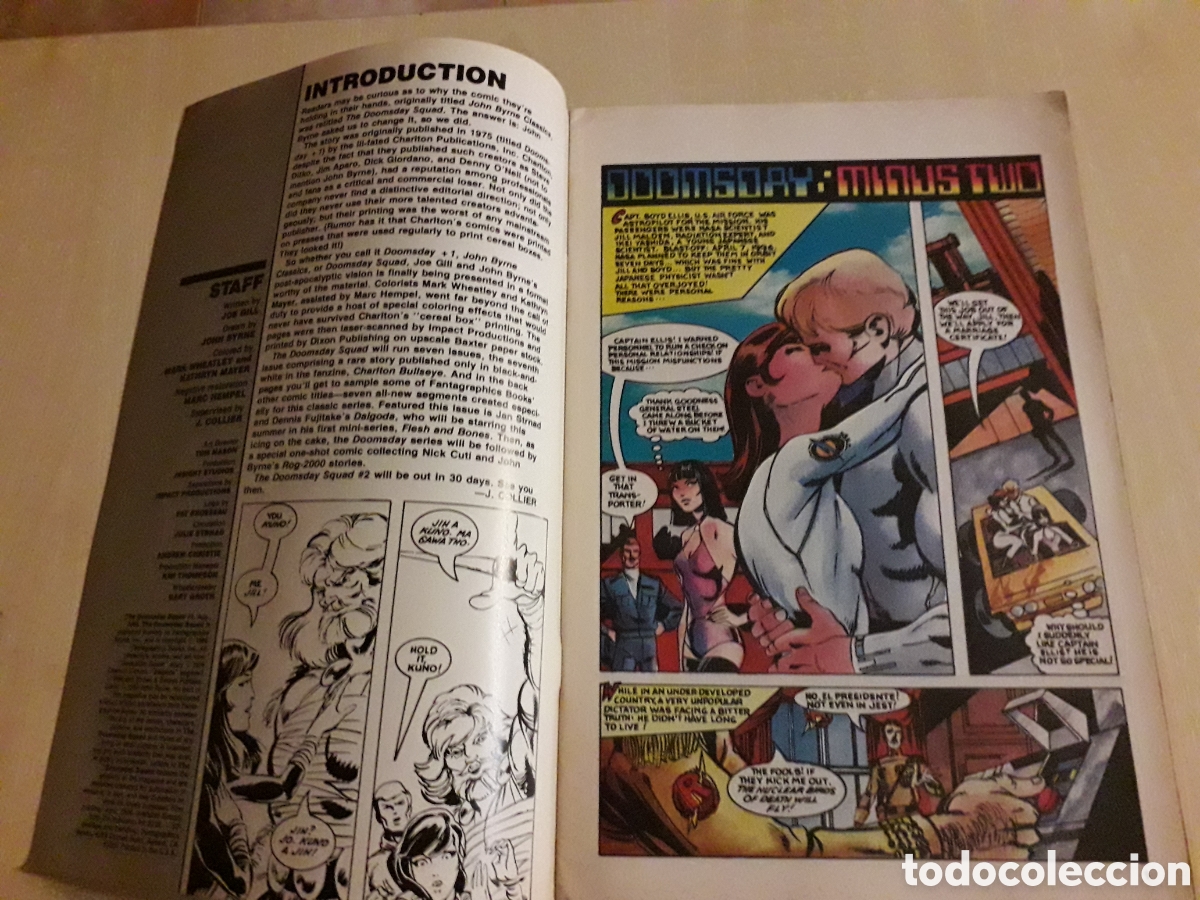 C&oacute;mics: DOOMSDAY SQUAD ISSUE 1. JOHN BYRNE. ORIGINAL USA - Foto 2