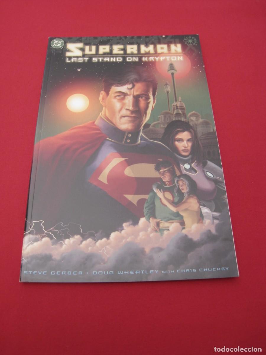 C&oacute;mics: SUPERMAN - LAST STAND ON KRYPTON - DC COMICS - EN INGLES. - Foto 1