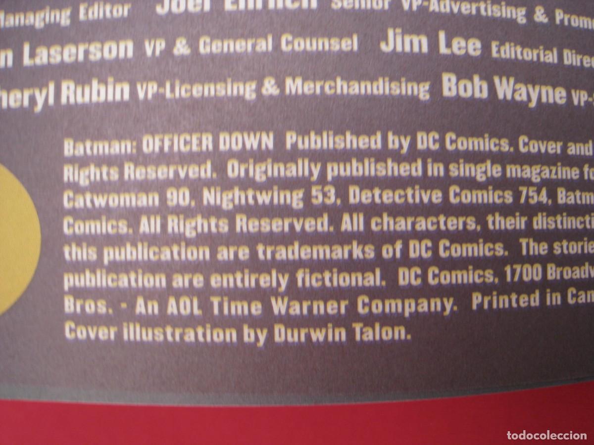 C&oacute;mics: BATMAN - OFFICER DOWN - N&ordm; 2 - DC COMICS - EN INGLES. - Foto 6