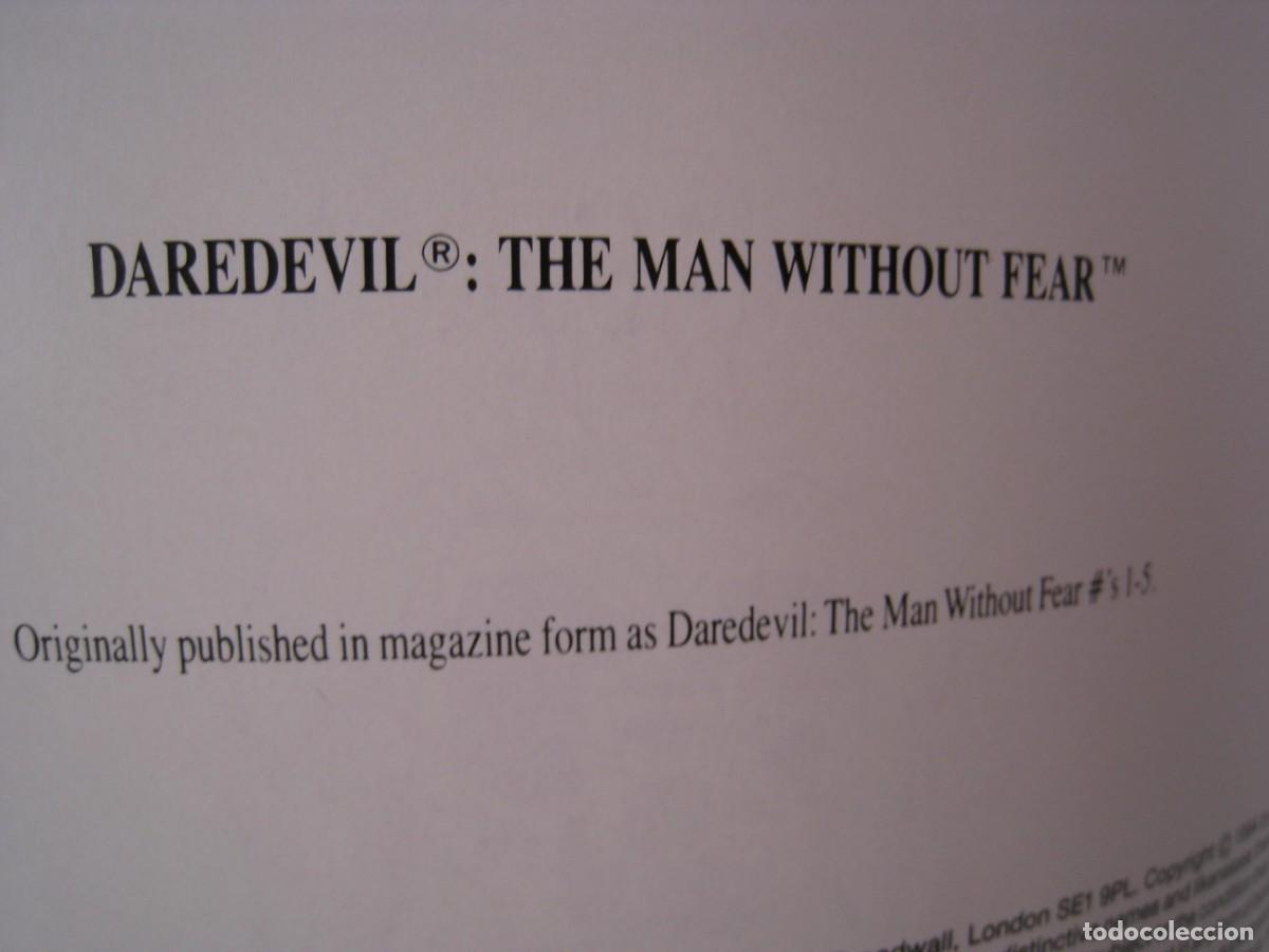 C&oacute;mics: DAREDEVIL - THE MAN WITHOUT FEAR - B XTREE - EN INGLES. - Foto 6