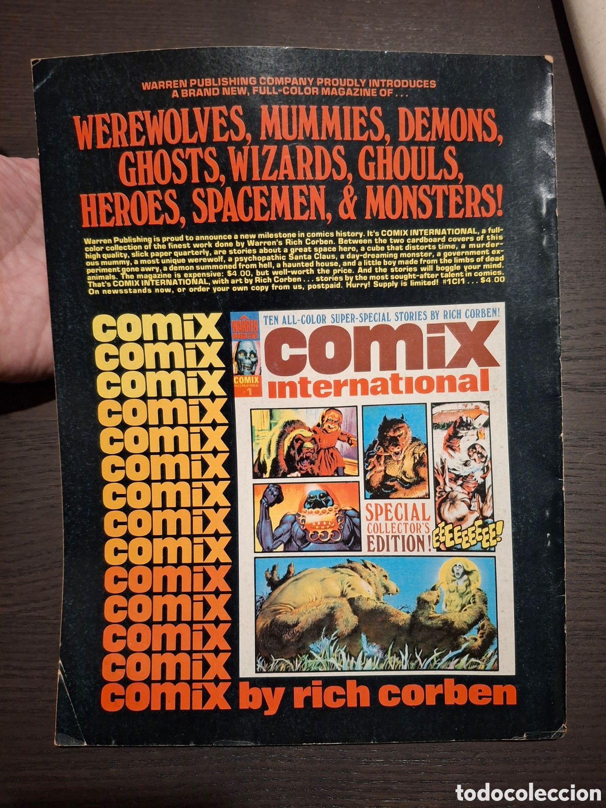 C&oacute;mics: Comic - Eerie 64 - Richard Corben Berni Wrightson, Alex Toth - Original USA - Foto 2