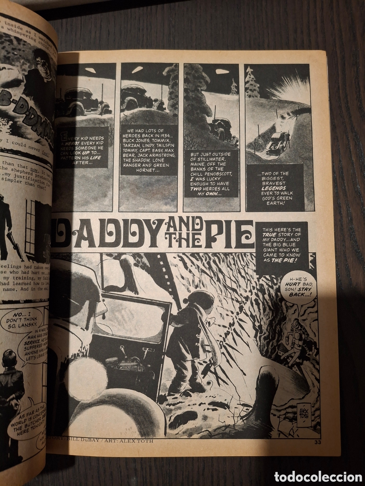 C&oacute;mics: Comic - Eerie 64 - Richard Corben Berni Wrightson, Alex Toth - Original USA - Foto 8
