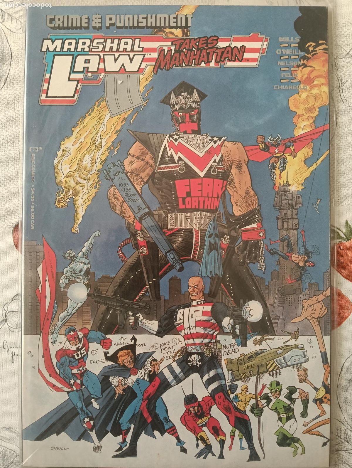 C&oacute;mics: Marshal Law Takes Manhattan (Comic USA), Epic Comics, Marvel. - Foto 1