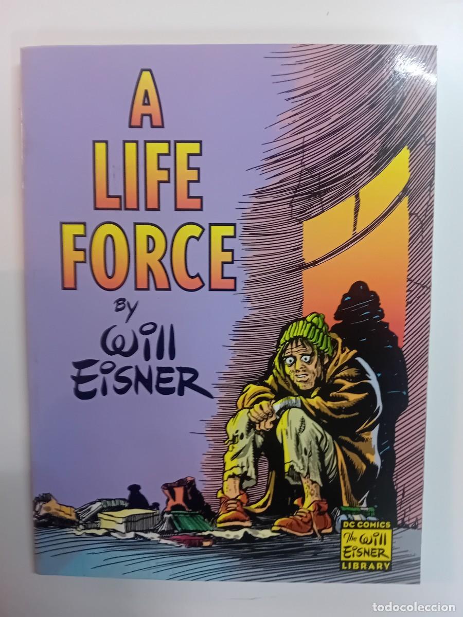 C&oacute;mics: A LIFE FORCE BY WILL EISNER , DC COMICS, INGLES. - Foto 1