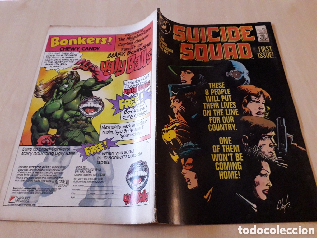 C&oacute;mics: SUICIDE SQUAD FIRST ISSUE. ORIGINAL USA - Foto 2