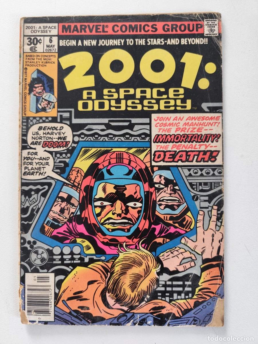 C&oacute;mics: 2001 A Space Odyssey # 6 (Jack Kirby) ~ MARVEL COMICS (1976) USA - Foto 1