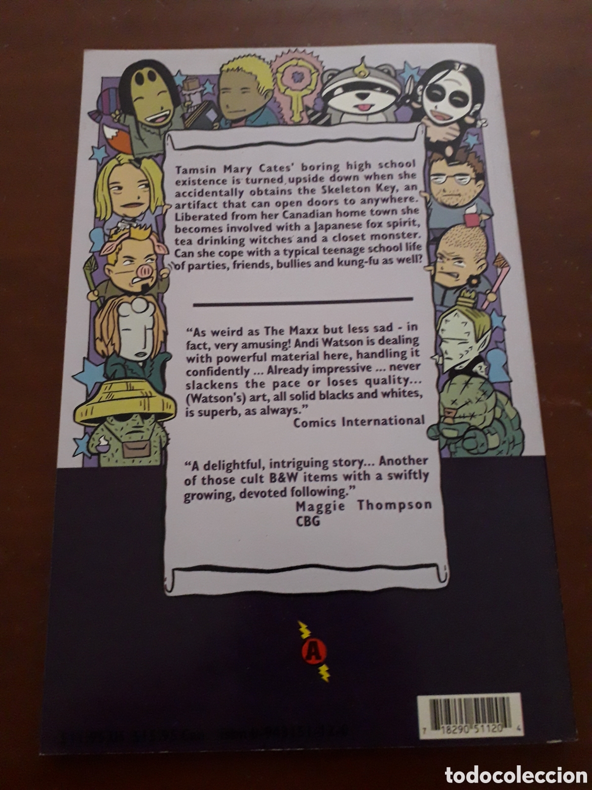 C&oacute;mics: SKELETON KEY. VOLUME 1. ANDI WATSON. ORIGINAL USA - Foto 2