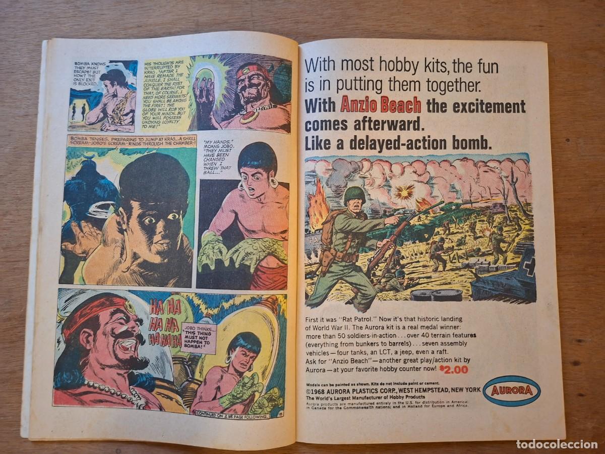 C&oacute;mics: DC - Bomba, The Jungle boy - Tebeos Comics 1968 - Foto 3