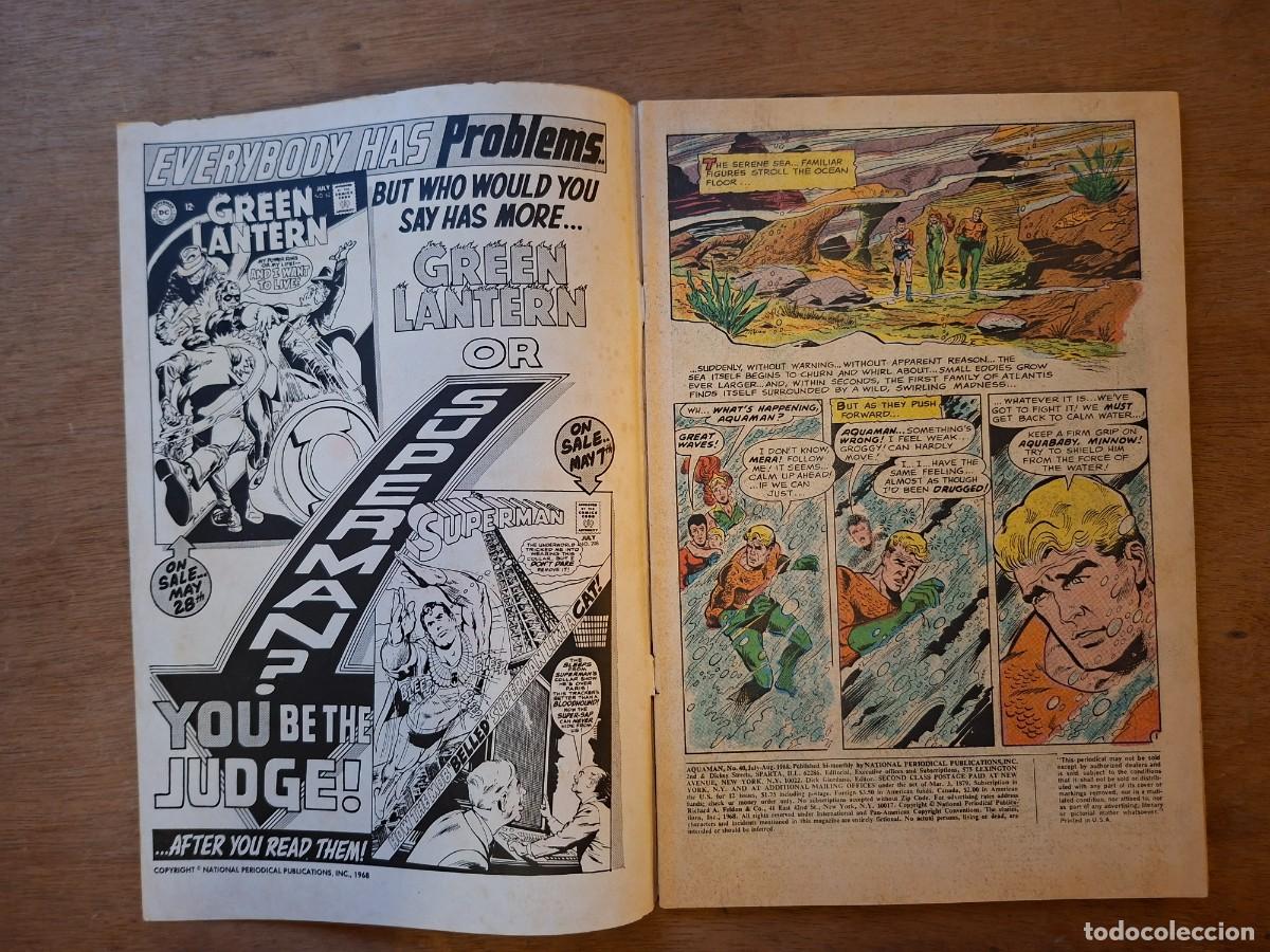 C&oacute;mics: DC - Aquaman - DC Comics USA, 1968 - Foto 2