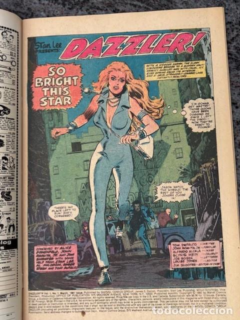 C&oacute;mics: DAZZLER N&ordm; 1 (MARZO 1981). ORIGINAL MARVEL. NUEVO - Foto 3