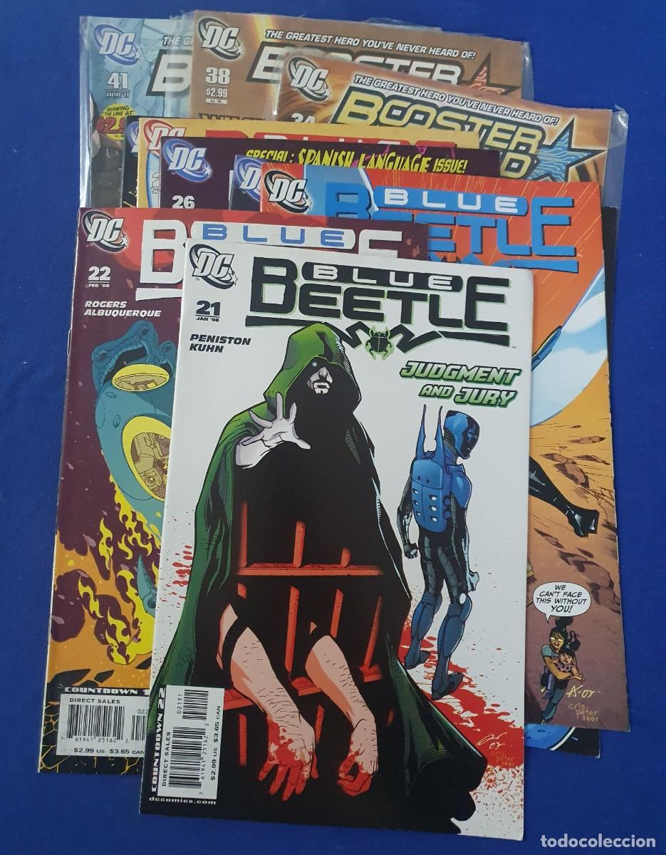 C&oacute;mics: Lote de 11 comics Blue Beetle estado impecable - Foto 1