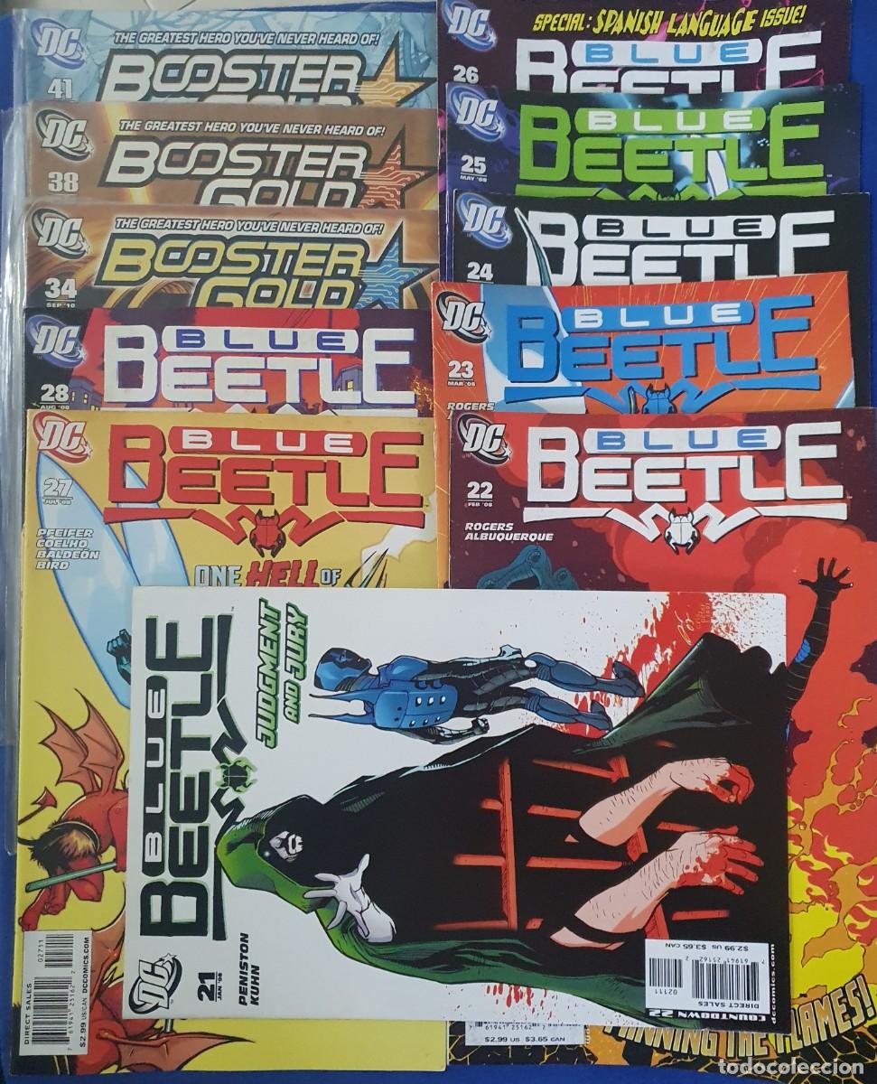 C&oacute;mics: Lote de 11 comics Blue Beetle estado impecable - Foto 2