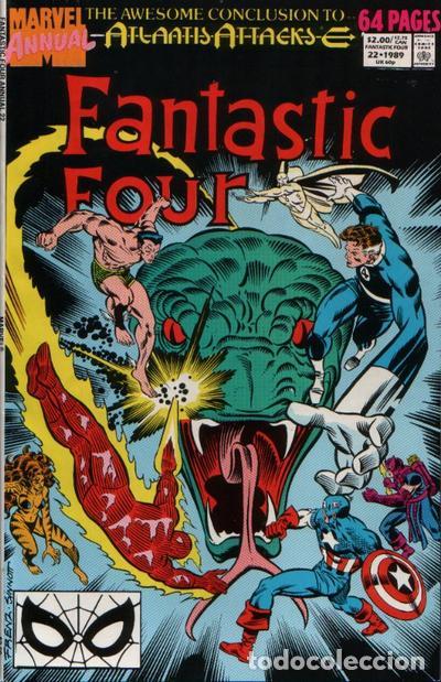 C&oacute;mics: FANTASTIC FOUR ANNUAL # 22 , MARVEL, 1.989, USA - Foto 1