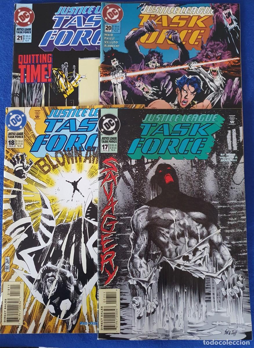C&oacute;mics: Lote de 4 numeros Task Force estado muy bueno - Foto 1