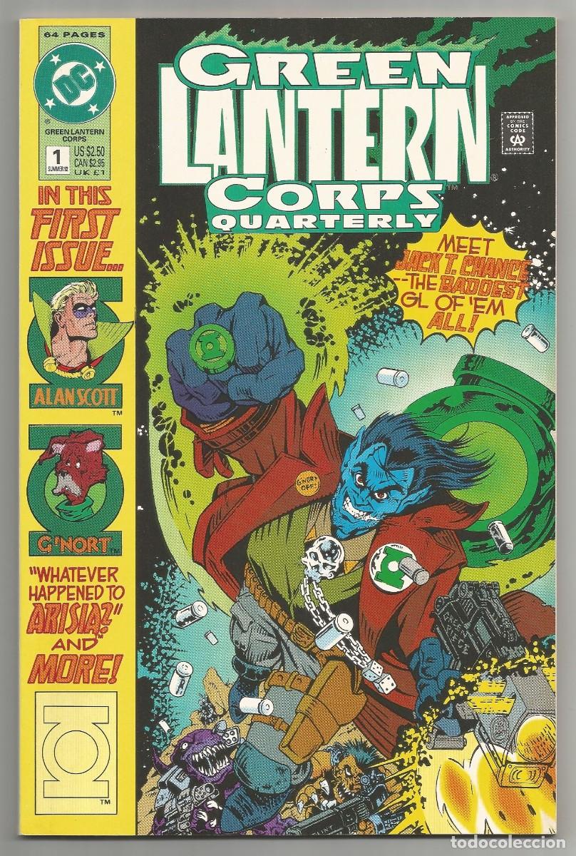 C&oacute;mics: GREEN LANTERN CORPS QUARTERLY #1 al 7 NM, DC COMICS 1992 - Foto 1