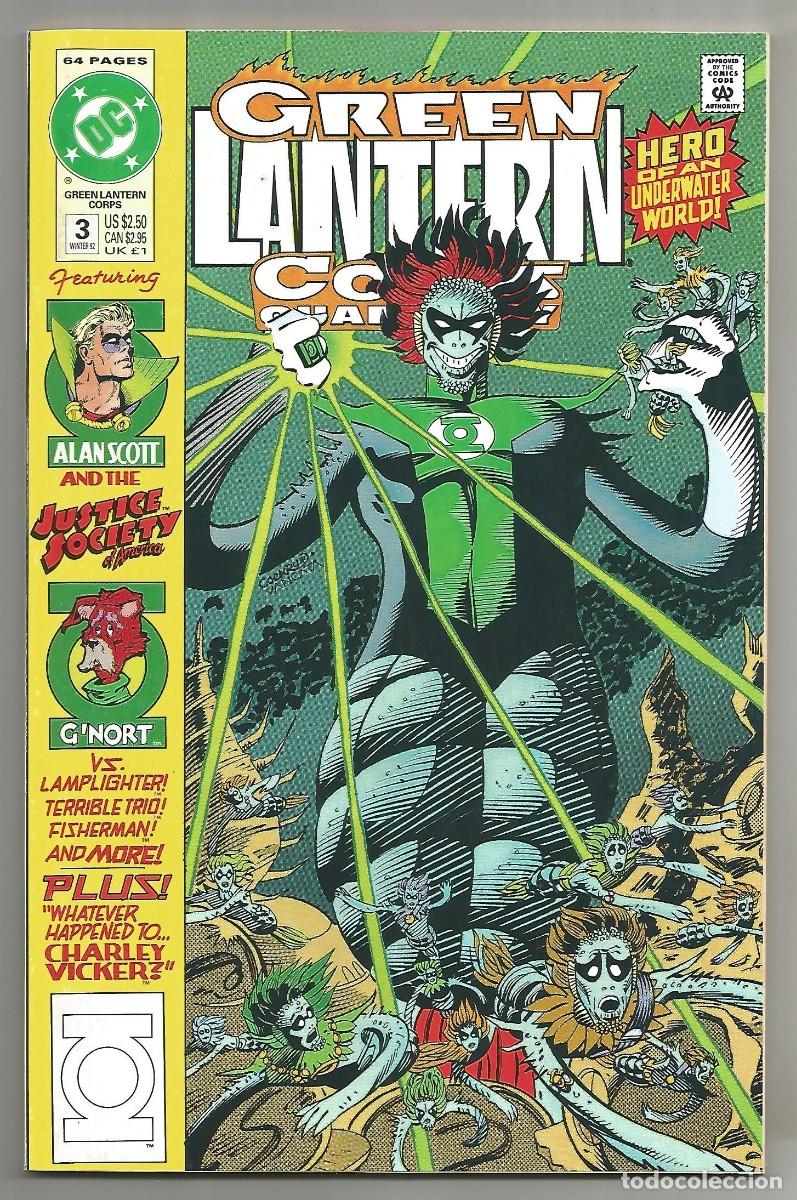 C&oacute;mics: GREEN LANTERN CORPS QUARTERLY #1 al 7 NM, DC COMICS 1992 - Foto 5