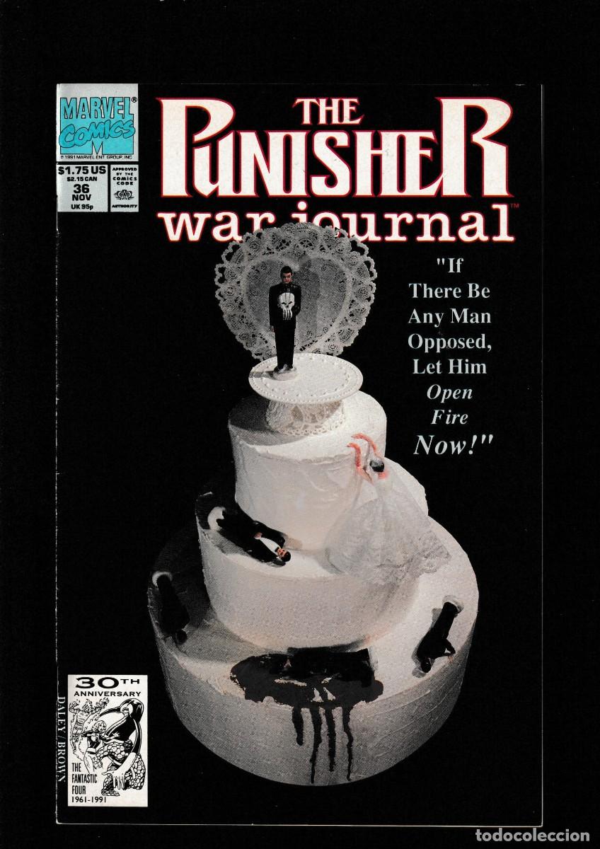 C&oacute;mics: PUNISHER WAR JOURNAL 36 - MARVEL 1991 VFN/NM - Foto 1