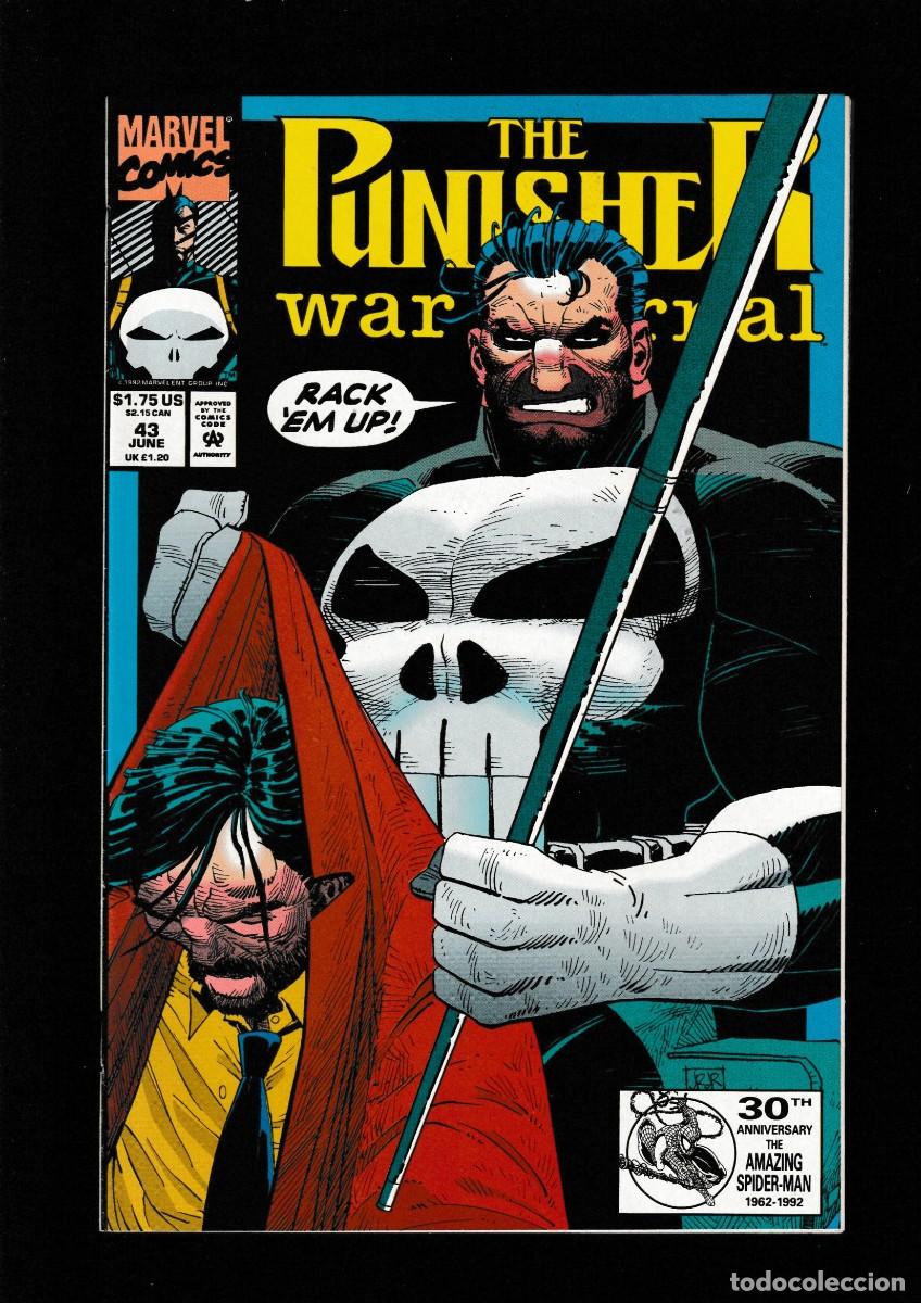 C&oacute;mics: PUNISHER WAR JOURNAL 43 - MARVEL 1992 VFN/NM - Foto 1