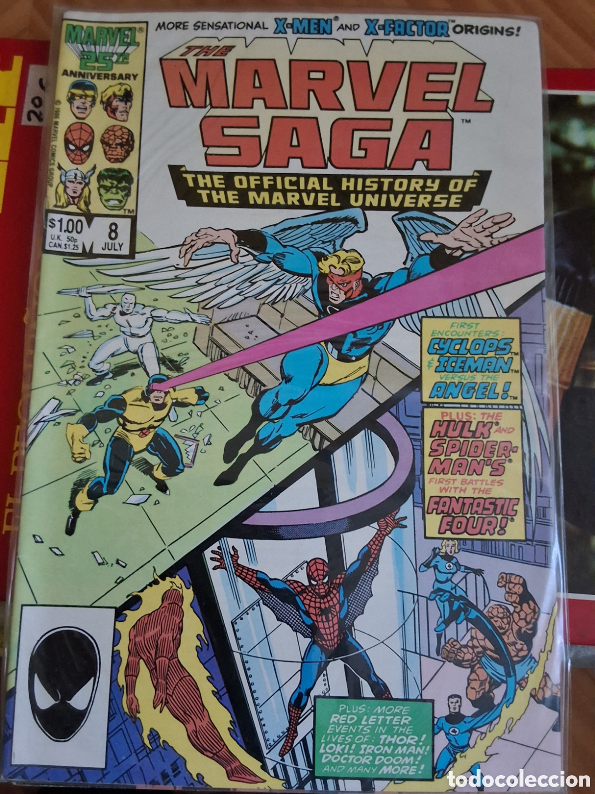C&oacute;mics: Marvel saga comic americano numero 8 a&ntilde;o 1986 - Foto 1