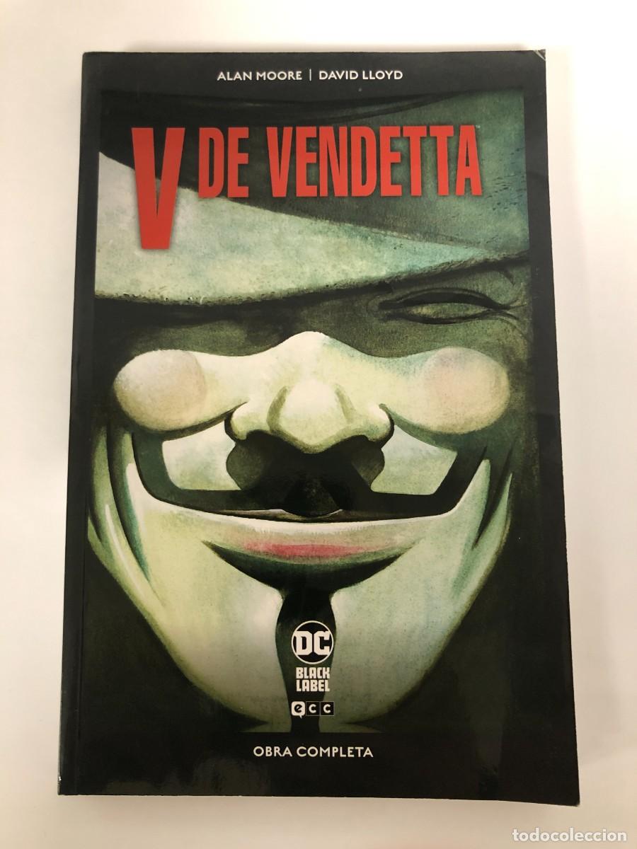 C&oacute;mics: V DE VENDETTA ALAN MOORE DAVID LLOYD DC BLACK LABEL POCKET - Foto 1