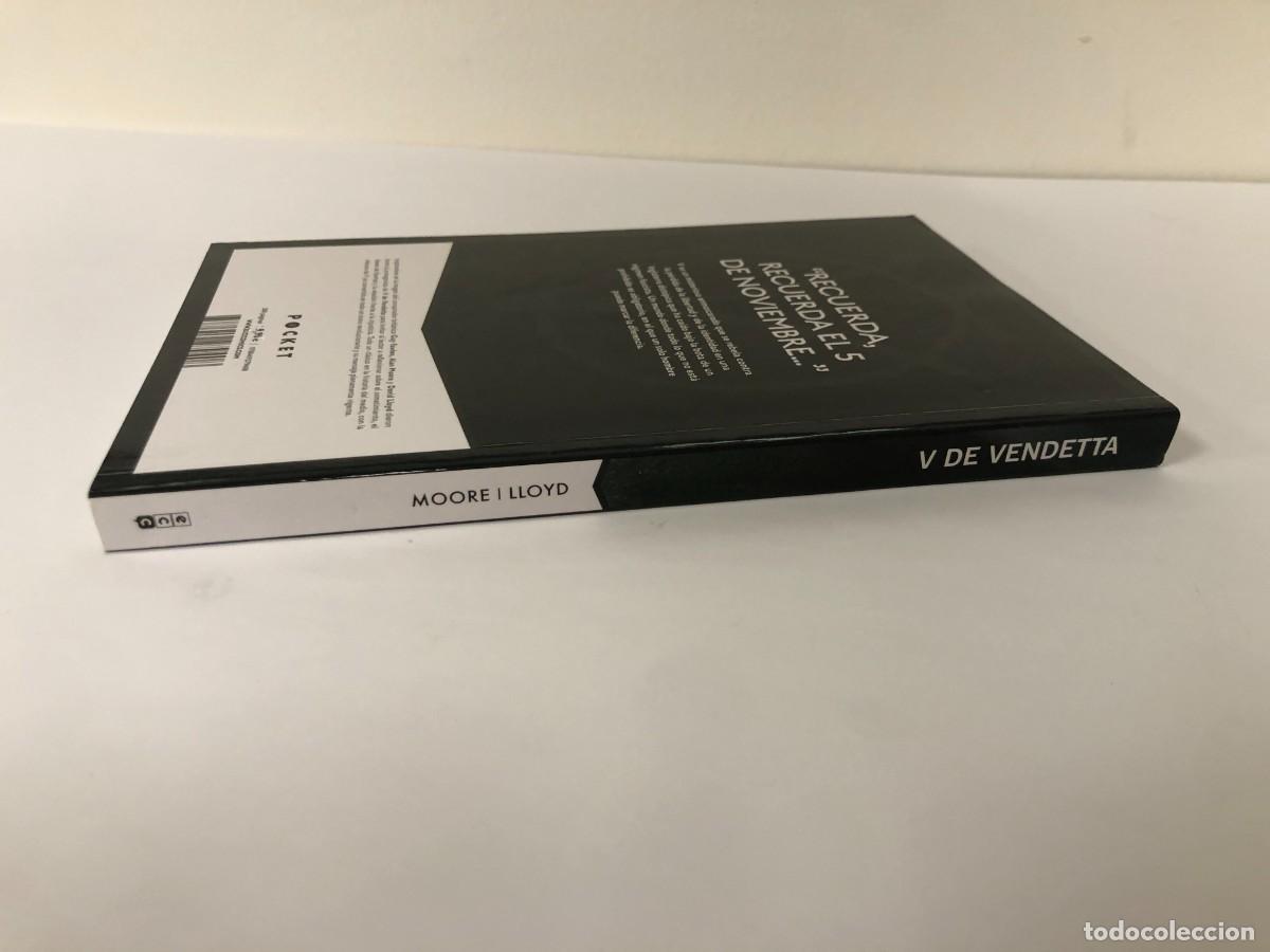 C&oacute;mics: V DE VENDETTA ALAN MOORE DAVID LLOYD DC BLACK LABEL POCKET - Foto 4