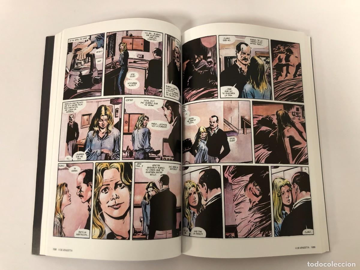 C&oacute;mics: V DE VENDETTA ALAN MOORE DAVID LLOYD DC BLACK LABEL POCKET - Foto 7