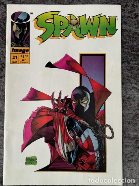 C&oacute;mics: SPAWN N&ordm; 21 (MAYO 1994). ORIGINAL IMAGE, CASI NUEVO - Foto 1
