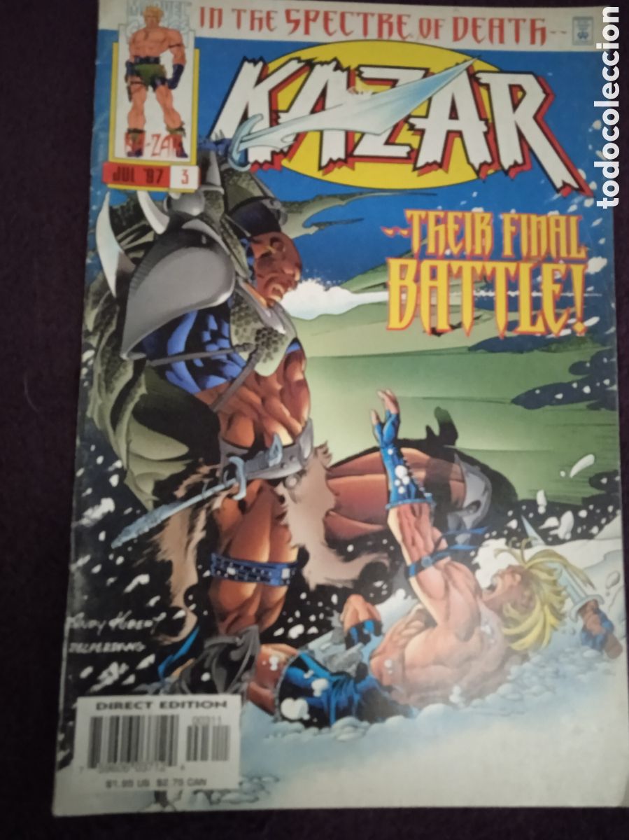 C&oacute;mics: KAZAR VOL. 2 N&ordm; 3 -COMICS USA - MARVEL 1997 - Foto 1