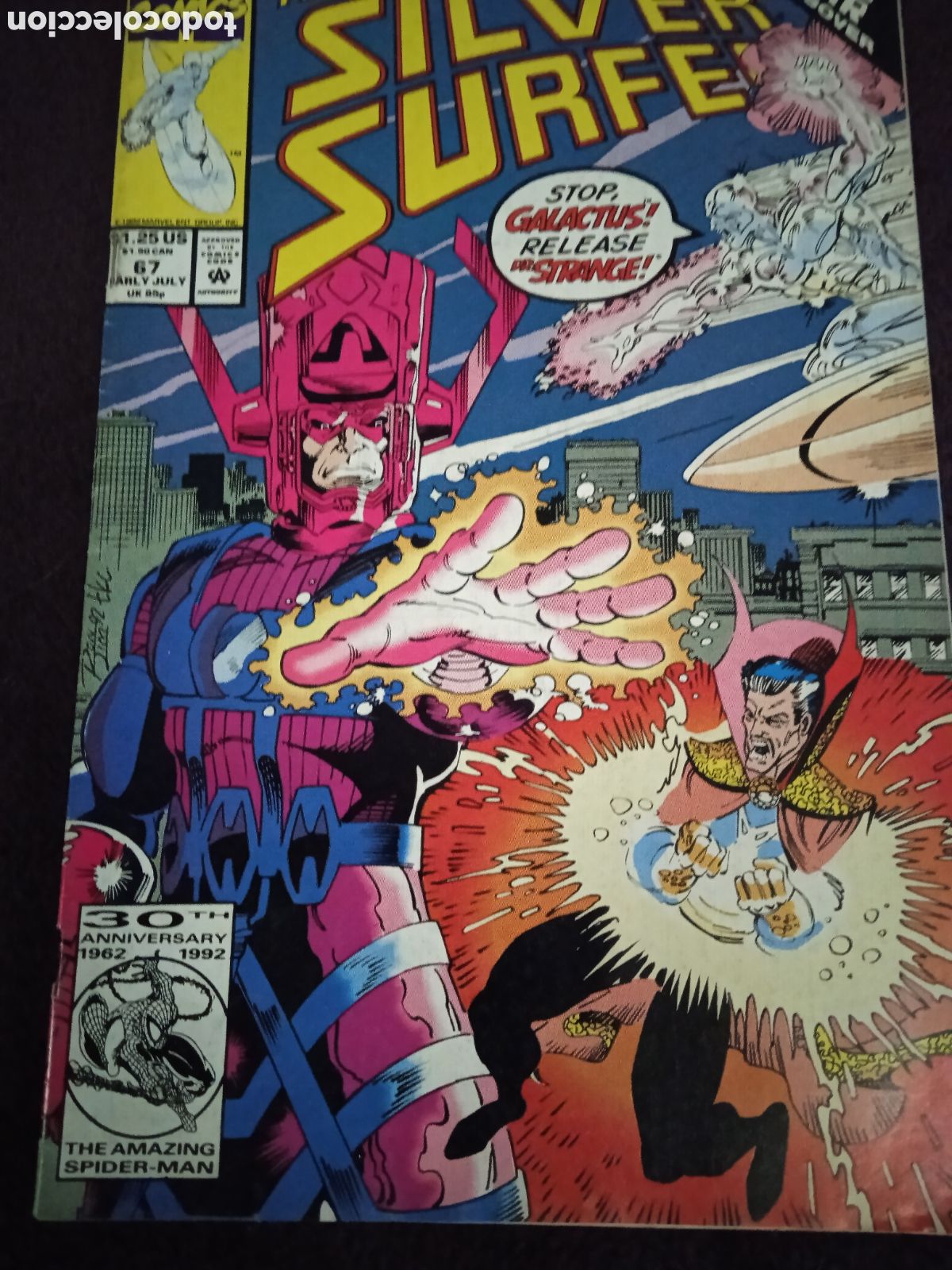 C&oacute;mics: SILVER SURFER VOL. 3 N&ordm; 67 -COMICS USA - MARVEL 1992 - Foto 1