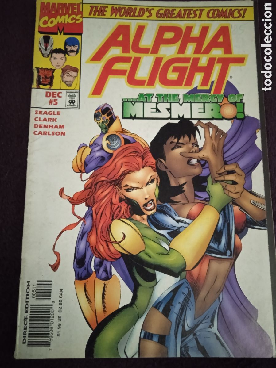 C&oacute;mics: ALPHA FLIGHT VOL 2 N&ordm; 5 -COMICS USA - MARVEL 1997 - Foto 1