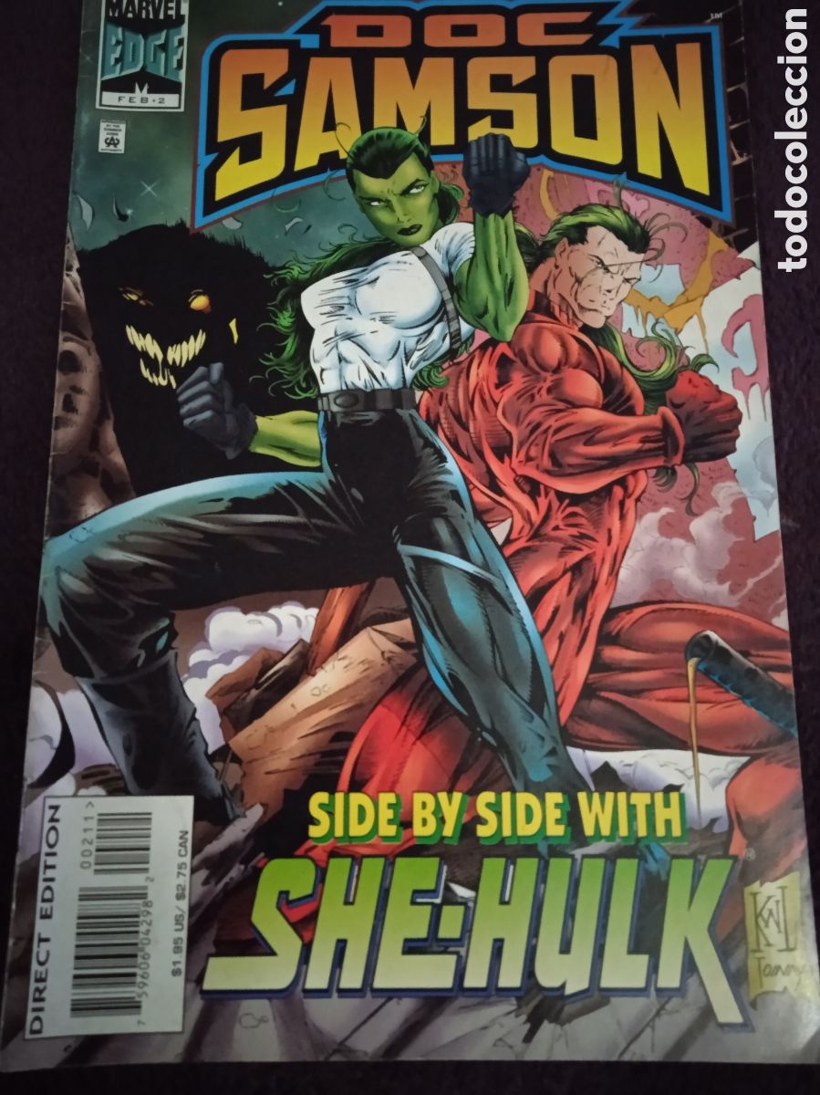 C&oacute;mics: DOC SAMSON VOL. 1 N&ordm; 2 -COMICS USA - MARVEL 1996 - Foto 1