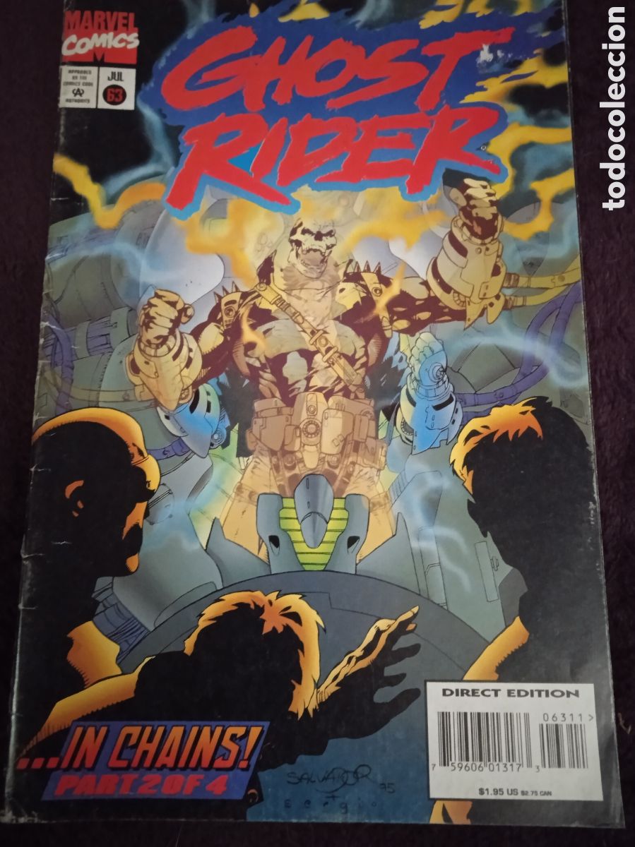 C&oacute;mics: GHOST RIDER VOL. 2 N&ordm; 63 -COMICS USA - MARVEL 1995 - Foto 1
