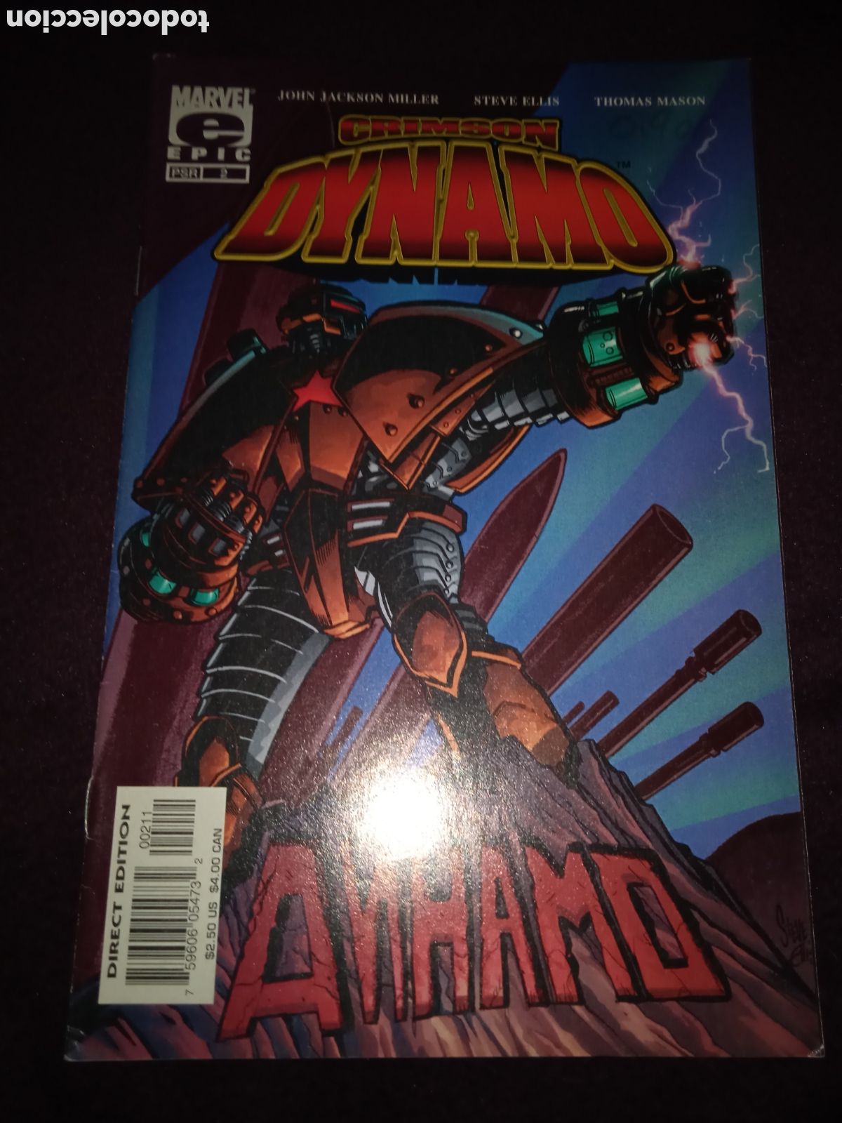 C&oacute;mics: CRIMSON DYNAMO VOL. 1 N&ordm; 2 -COMICS USA - MARVEL 2003 - Foto 1