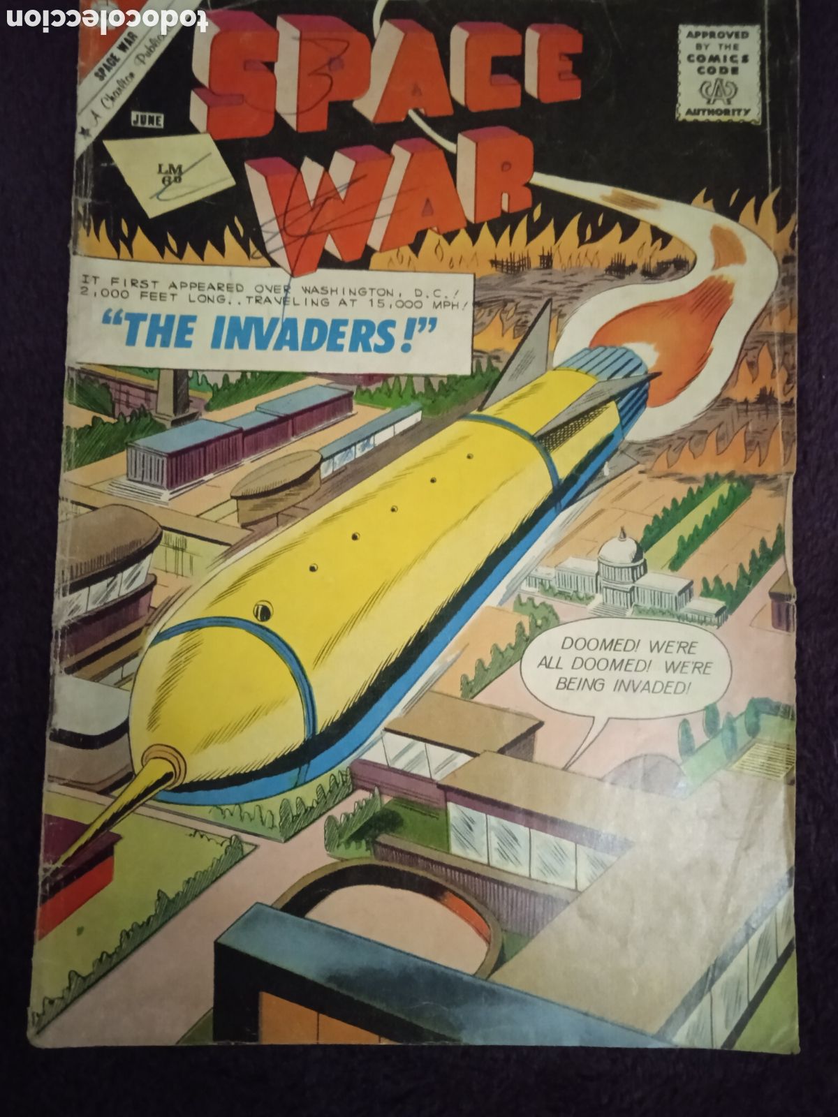 C&oacute;mics: SPACE WAR VOL. 1 N&ordm; 11 - COMICS USA - 1961 - Foto 1