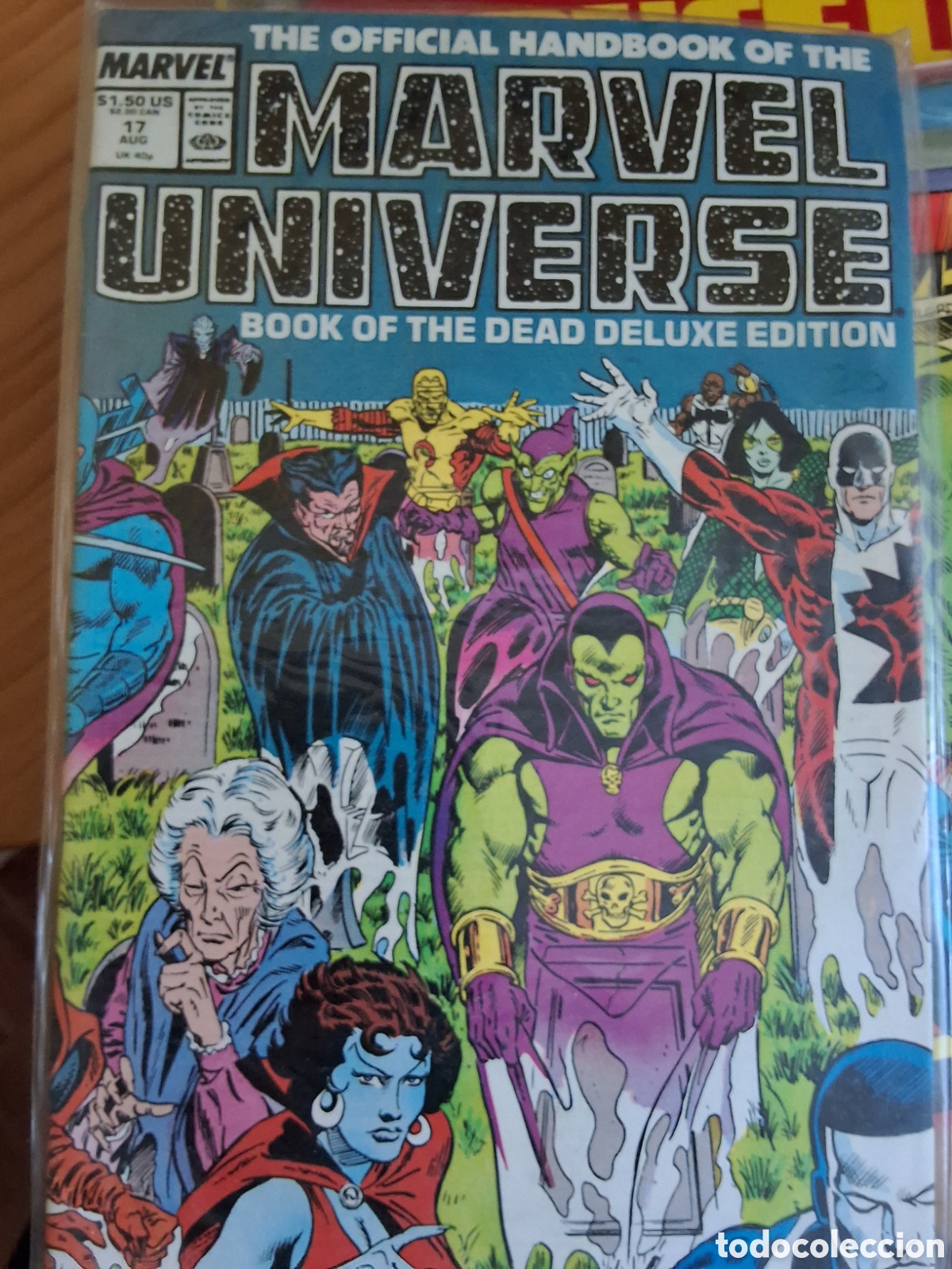 C&oacute;mics: Marvel universe comic americano numero 17 a&ntilde;o 1987 - Foto 1
