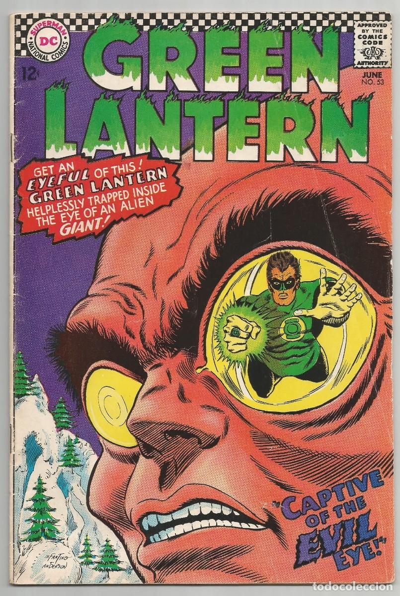 C&oacute;mics: GREEN LANTERN #53 VG/FN(5.0), DC COMICS 1967 - Foto 1