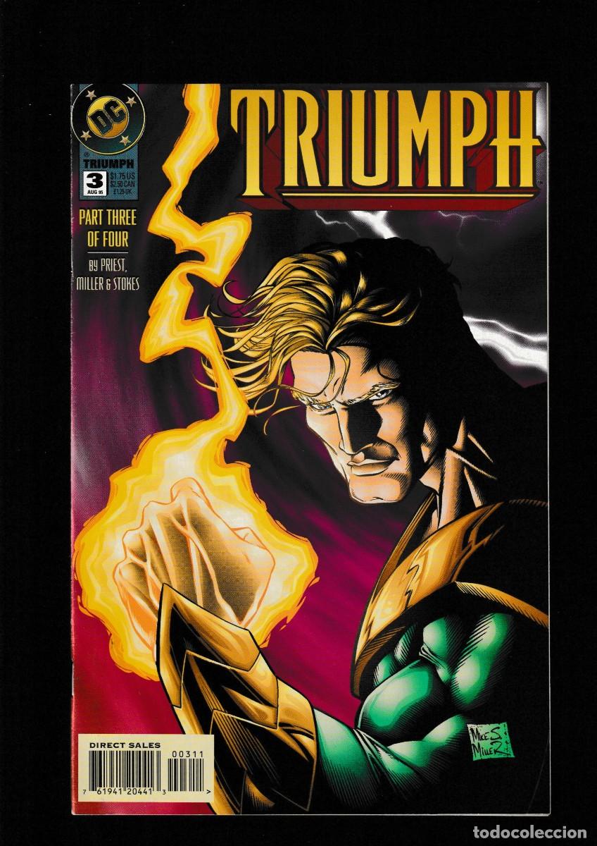 C&oacute;mics: TRIUMPH 3 - DC 1995 VFN/NM - Foto 1