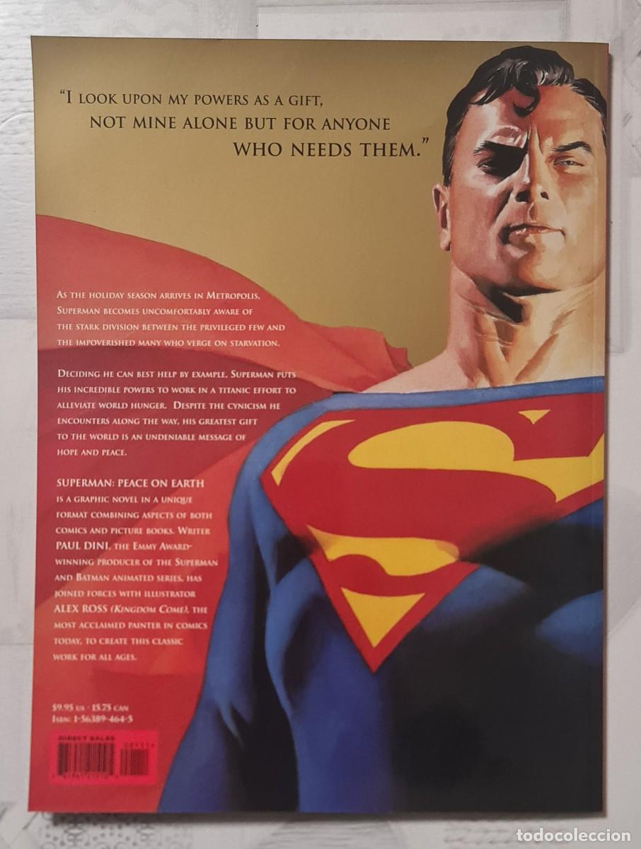 C&oacute;mics: SUPERMAN. PEACE ON EARTH. ORIGINAL EN INGLES. DC Comics 1999 - Foto 2