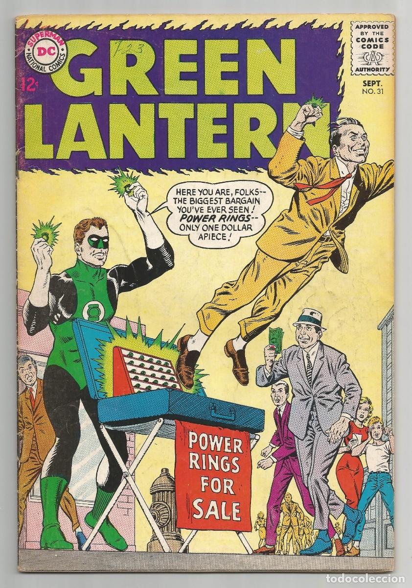 C&oacute;mics: GREEN LANTERN #31 VG/FN(5.0), DC COMICS 1964 - Foto 1