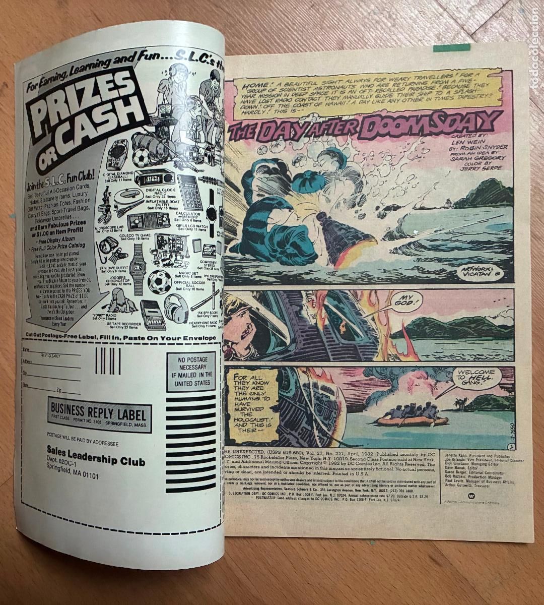 C&oacute;mics: UNEXPECTED, DC, COMIC USA, Numero 221 - Foto 2